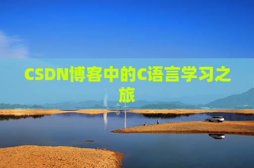 CSDN博客中的C语言学习之旅